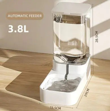 Cat And Dog Water Dispense Food Automatic Feeder Ater Fountain