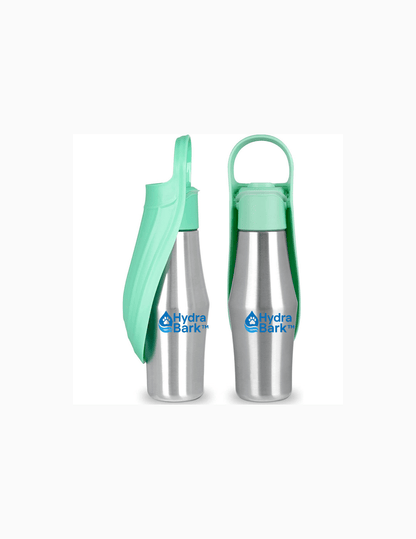 HydraBark™ Portable Dog Water Bottle – Foldable, BPA-Free, Leakproof