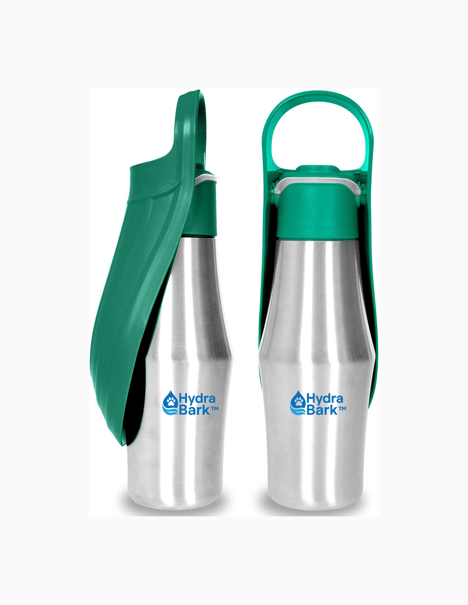 HydraBark™ Portable Dog Water Bottle – Foldable, BPA-Free, Leakproof Green